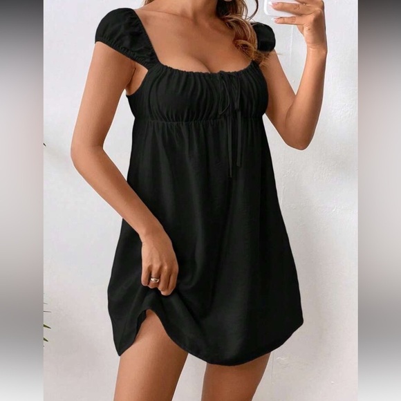 💖(2 for $15)💖 Black Sundress - Picture 3 of 9